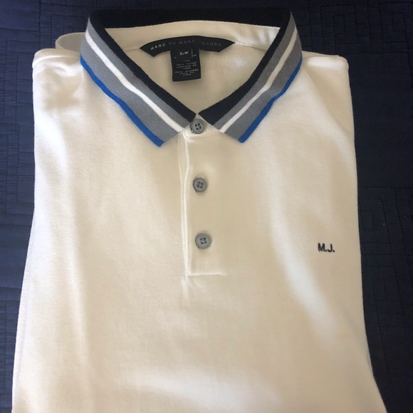 MARC BY MARC JACOBS white polo size small - Picture 7 of 9
